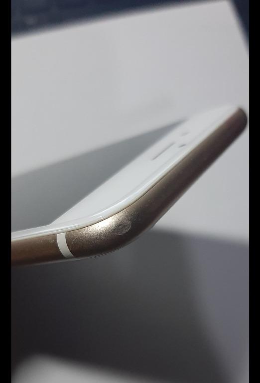 iPhone 6 FACTORY UNLOCKED (Category: iPhone 6 Series) located in Marikina City. Submitted by iammikomaestro (Listing ID 1067593741, Image 2). Description: - Apple iPhone 6 - Gold color - 16 GB - UNLOCKED - 97% Battery Health - 100% working all phone function - 70% smooth - as is where is on the pics - Actual Picture posted - INCLUSIONS: Original Box pero wag po magexpect na super linis nya kasi may bakas sya ng kahapon, Manual, No Sticker and rep