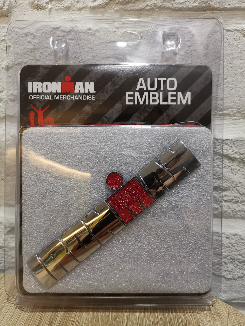 Ironman Triathlon car emblem, Car Accessories, Accessories on Carousell