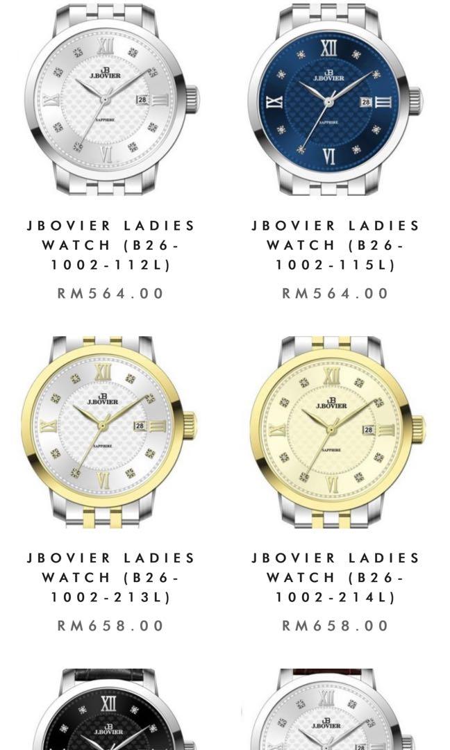 J bovier discount sapphire price