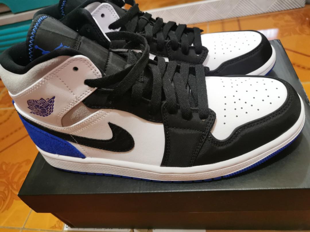 Jordan 1 Mid SE Union Royal, Men's Fashion, Footwear, Sneakers on Carousell
