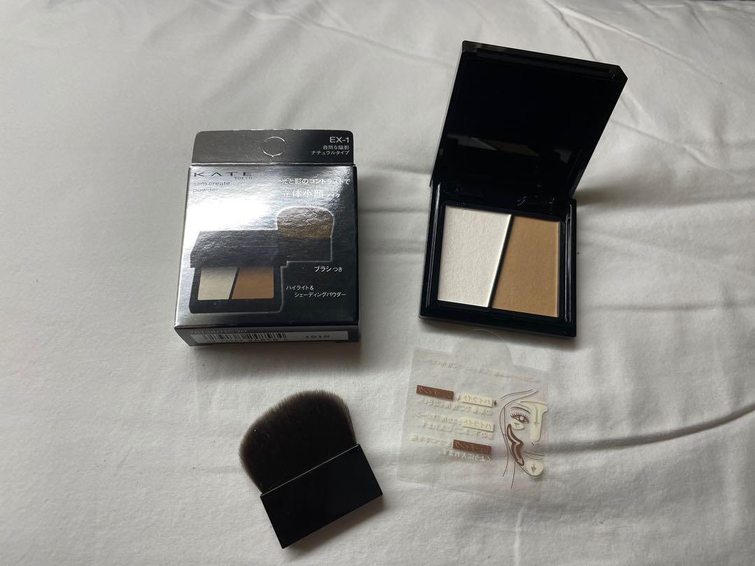 Kate Tokyo Slim Create Bronzer and Highlight Powder Contour Kit, Beauty &  Personal Care, Face, Makeup on Carousell