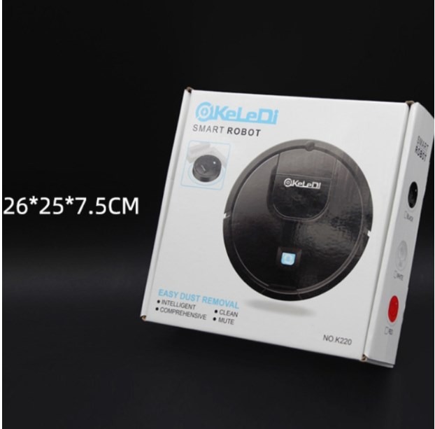 KeleDi Smart Sweeping Robot Mop & Suck 2 In 1 Automatic Cleaning Machine(Black), TV & Home