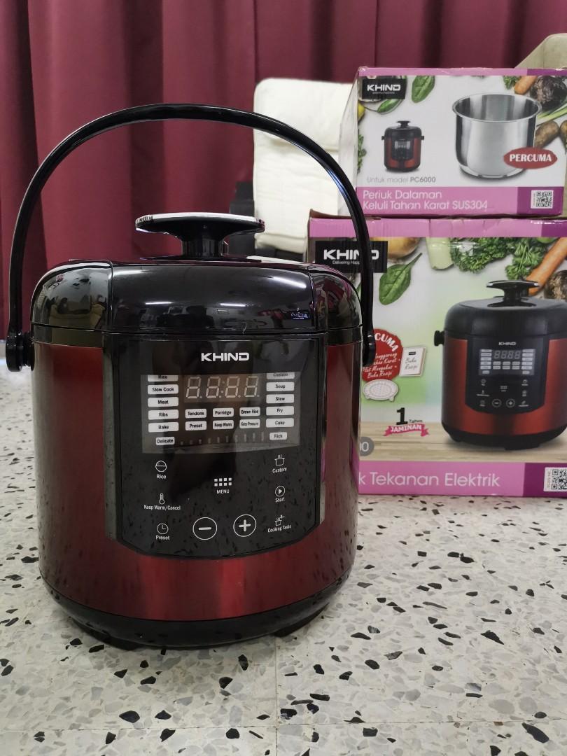 Khind pressure cooker sale pc6000