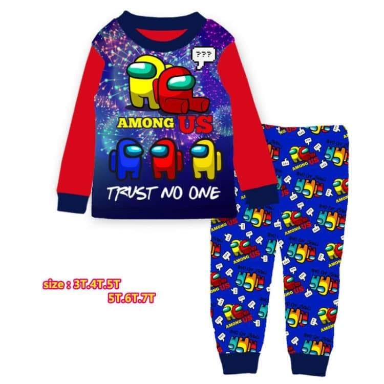 Kids Pyjamas Among Us Babies Kids Babies Kids Fashion on Carousell