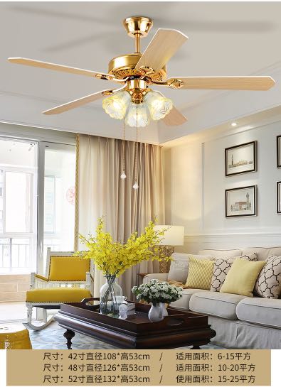 Led Ceiling Fan Light Furniture Home