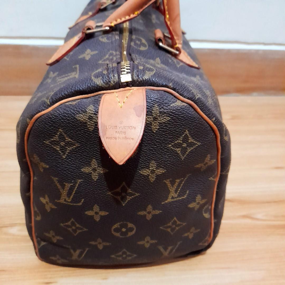 Louis Vuitton Speedy 30 Monogram SP0016 handbag, Barang Mewah, Tas & Dompet  di Carousell