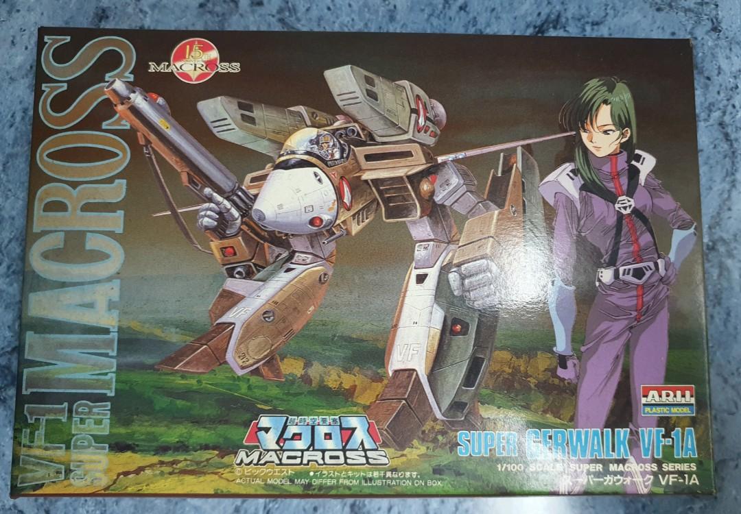 SUPER GERWALK VF-1A Macross 1/100 Plastic Model kit ARII 15Th Aniversary Ver. 