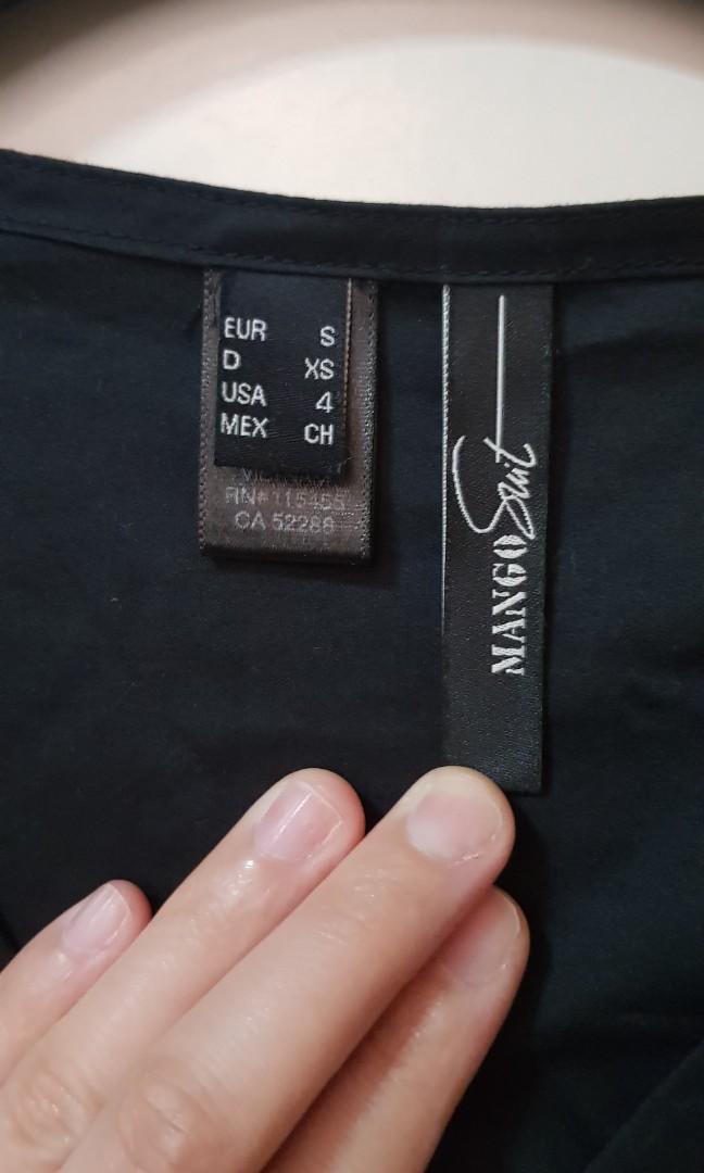 Mango (Category: Blouses) located in Quezon City. Submitted by bons83 (Listing ID 1067592976, Image 3). Description: Mango suit small used once in excellent condition.