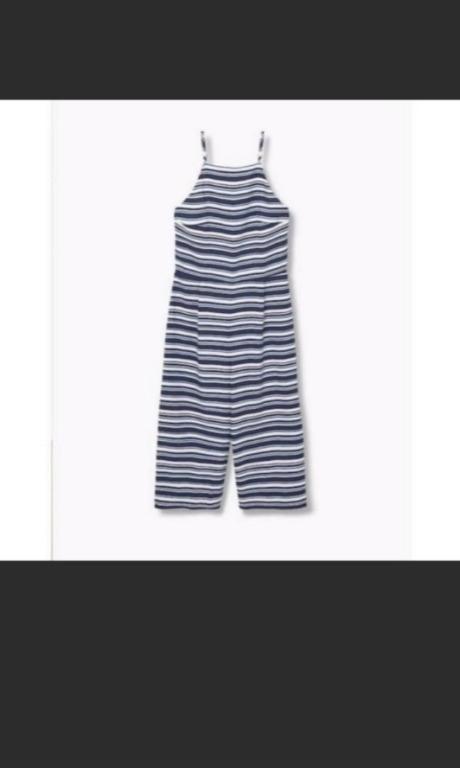 Mango Jumpsuit (Category: Jumpsuits) located in Mandaluyong City. Submitted by mnlpicks (Listing ID 1067639971, Image 1). Description: Authentic Mango Brand new without tags Doesn't fit Cute nautical coloured stripes Size M #mango #mangoph #mangomnl #mangoclothes #mangojumpsiot.