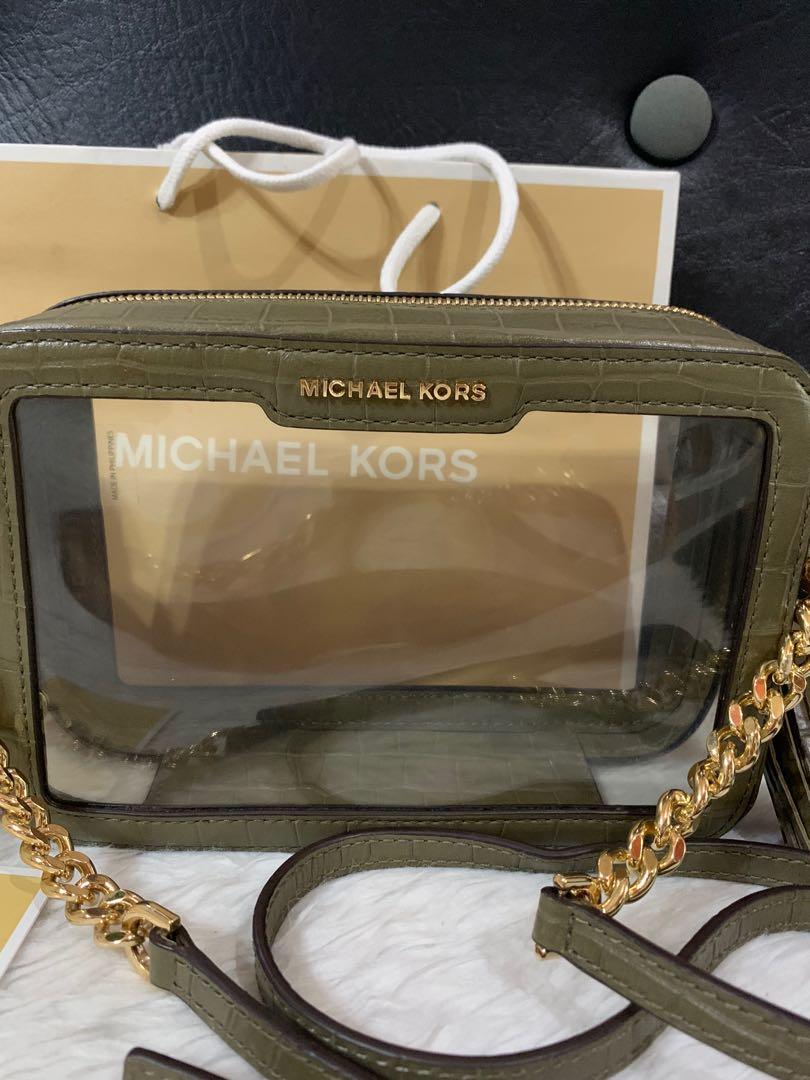 Michael Kors Clear Camera Bag