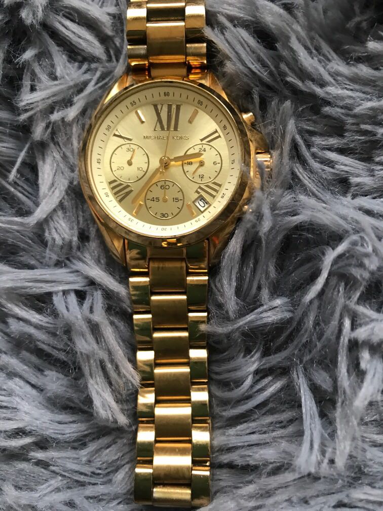 Michael Kors Womens Pyper ThreeHand Rose GoldTone Stainless Steel Watch   Dillards