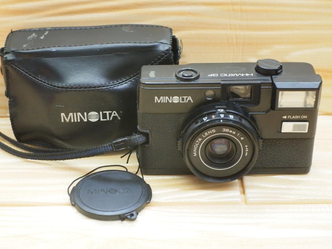 minolta Himatic gf 35mm film camera (Category: Cameras) located in Manila. Submitted by ultimogizmos (Listing ID 1067634186, Image 1). Description: minolta Himatic gf 35mm film camera working flash.