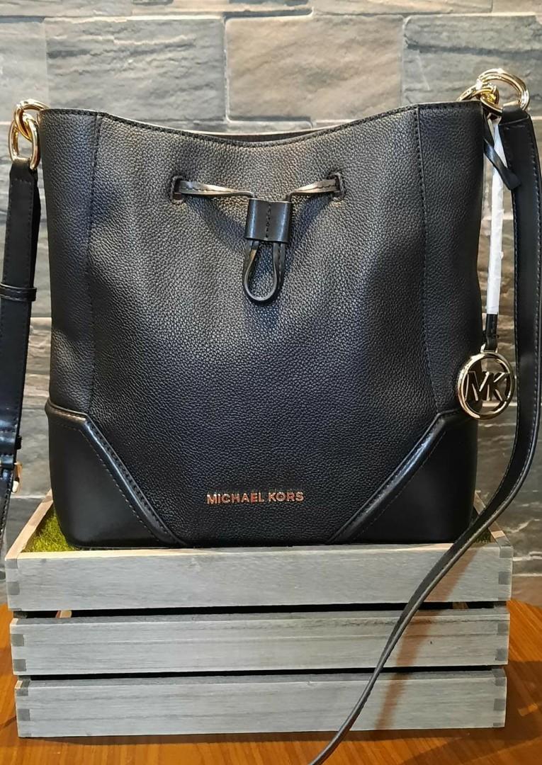 MK Nicole large Bucket Bag Women s Fashion Bags Wallets Cross body Bags on Carousell