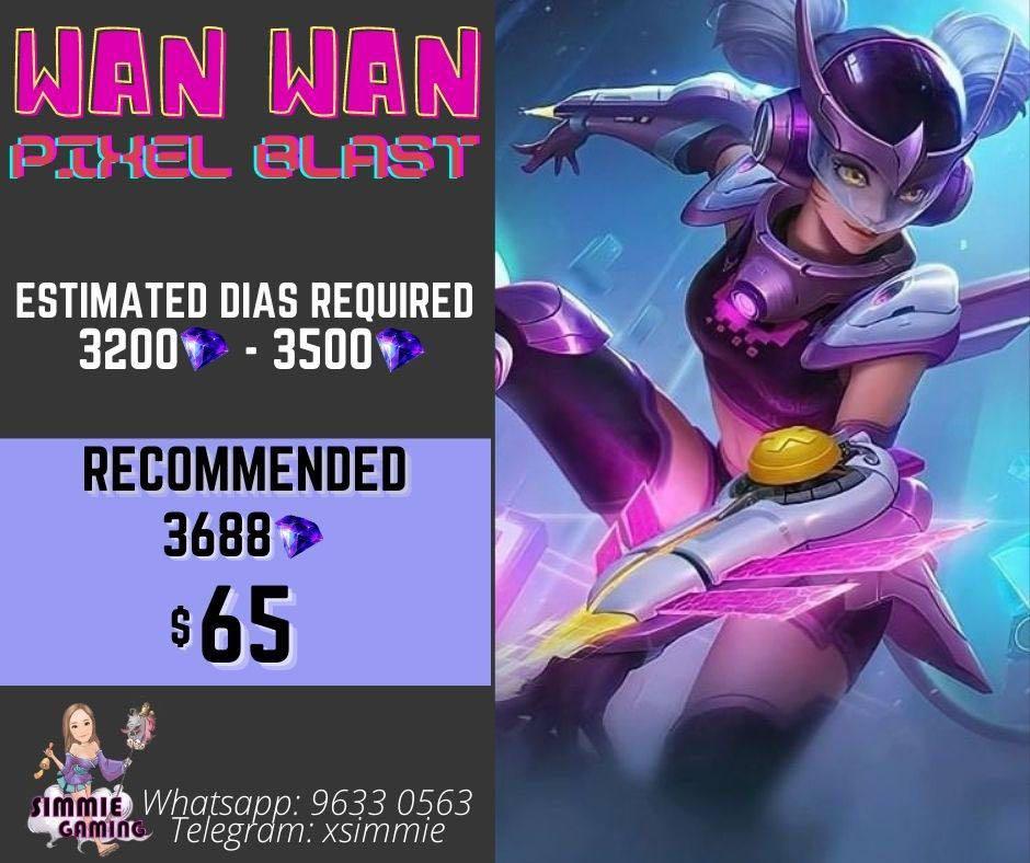 pic Wanwan Pixel Blast Hd Wallpaper mobile legends wan wan pixel blast