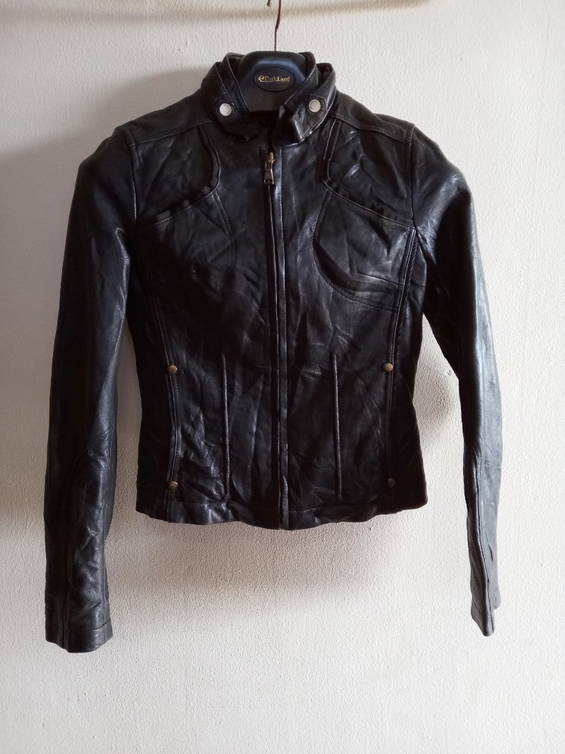 Mojo leather jacket, Women's Fashion 