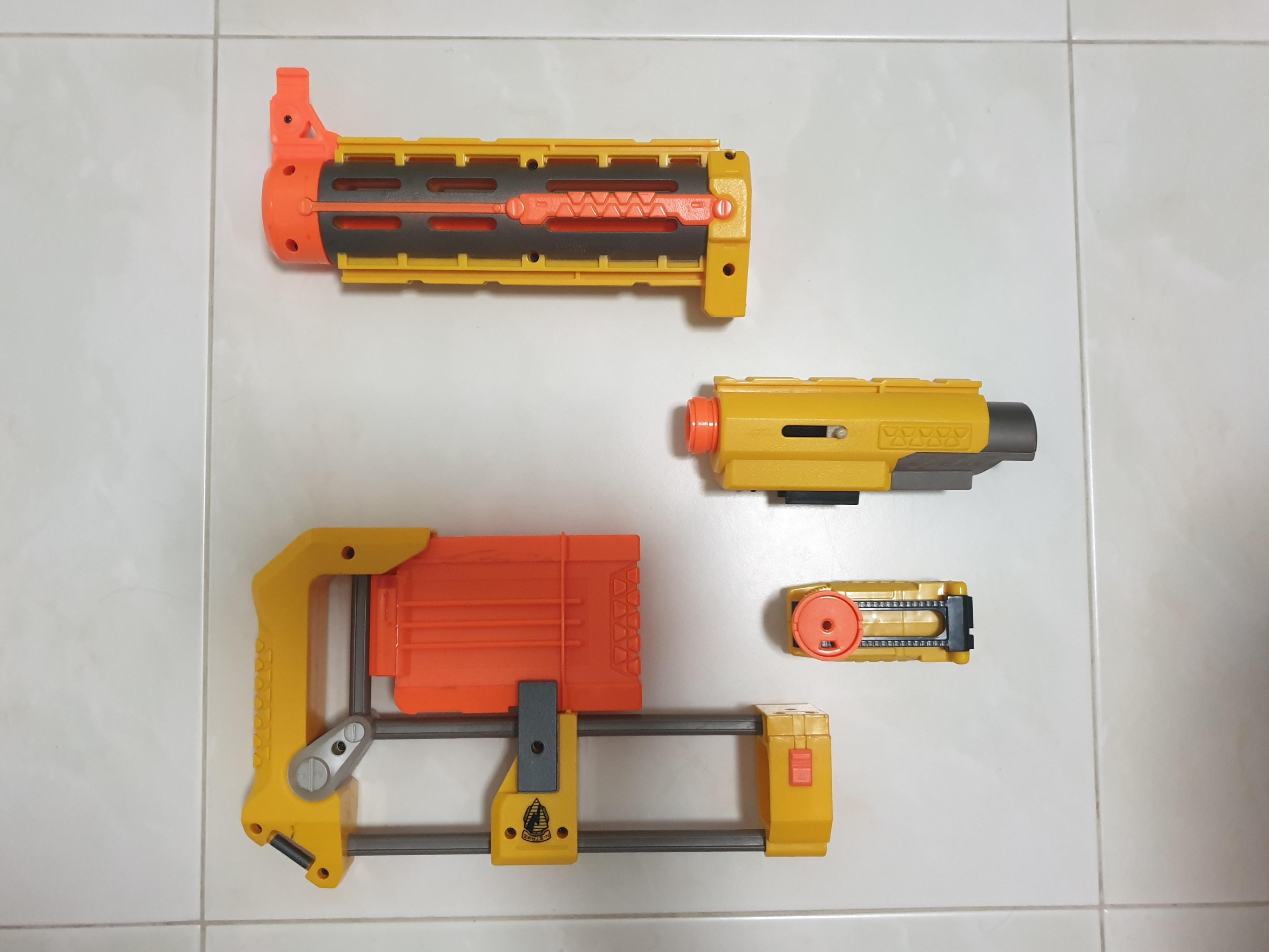 Details about   NERF N-Strike Yellow Recon Stock Attachment Only Part Accessory 