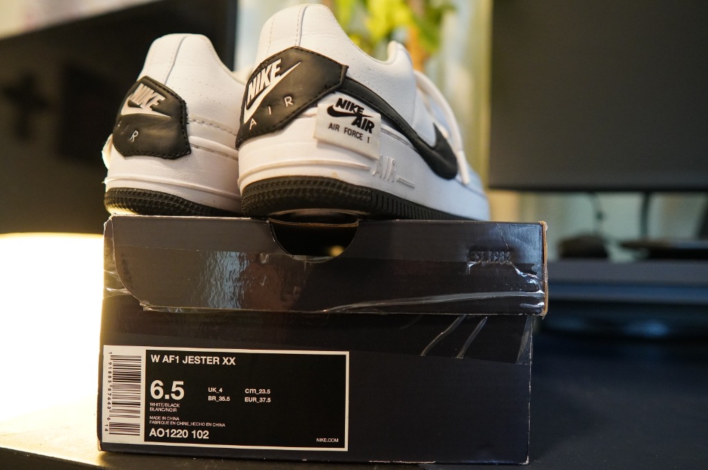 Black nike air force 1 jester cheap