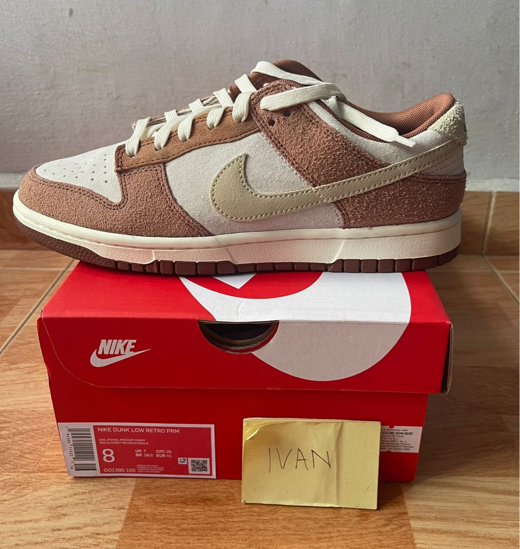 dunk low retro curry