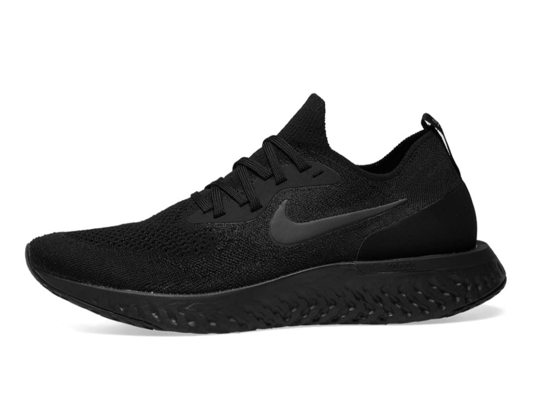 Nike Epic React Flyknit 1 in Triple Black, Men's Fashion, Footwear,  Sneakers on Carousell