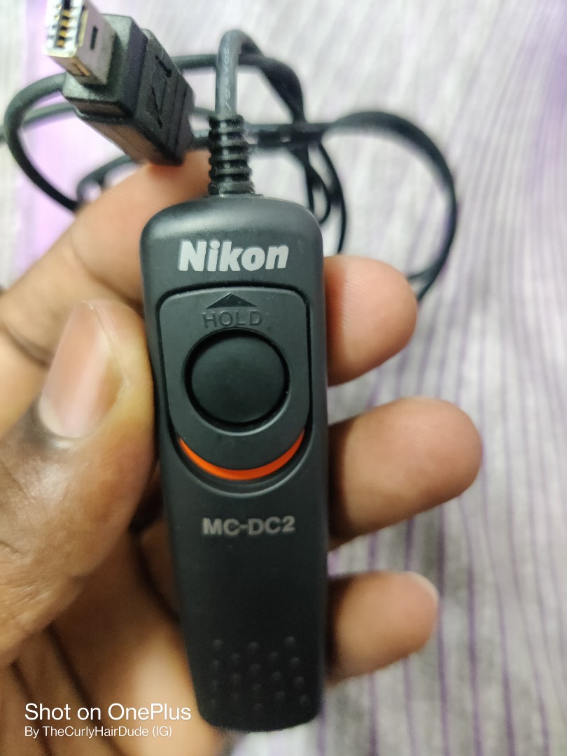 Nikon shutter release long exposure cable, Photography, Lens & Kits on