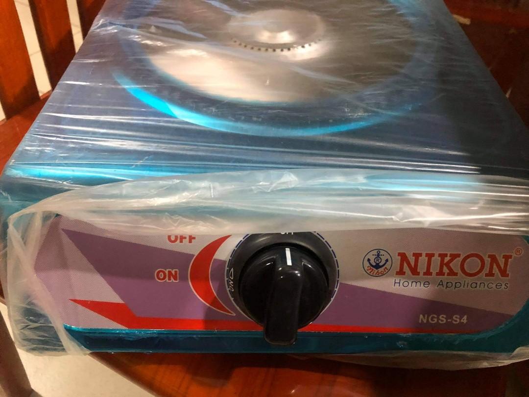 Nikon Single Burner Gas Stove, Furniture & Home Living, Kitchenware