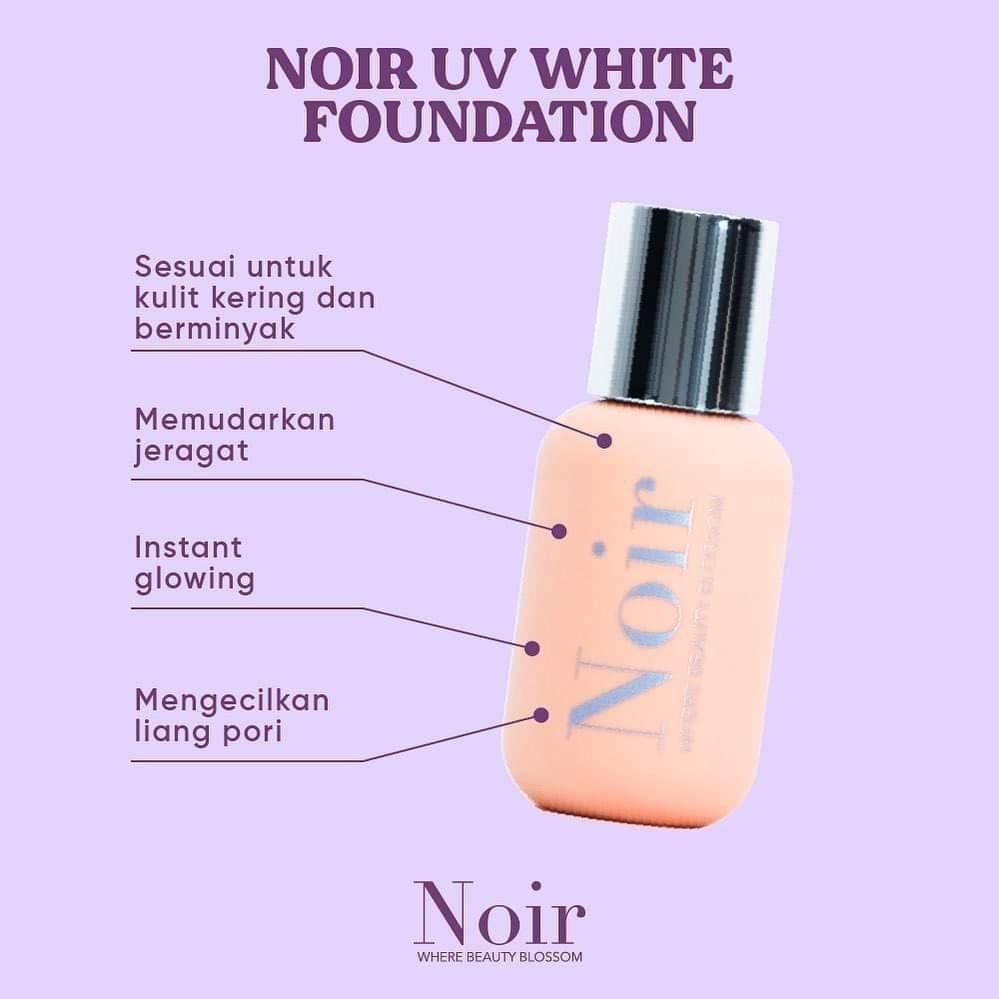 Noir Uv White Foundation 30ml Beauty Personal Care Face Makeup On Carousell