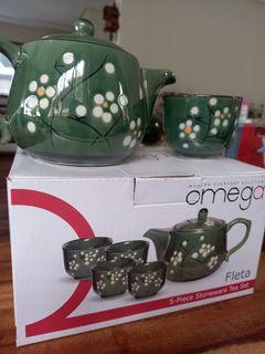 Omega 5pc Tea Set