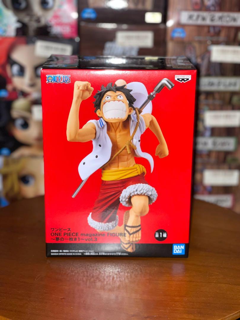 One Piece Magazine A Piece Of Dream Figure Vol 3 Monkey D Luffy Toys Games Bricks Figurines On Carousell