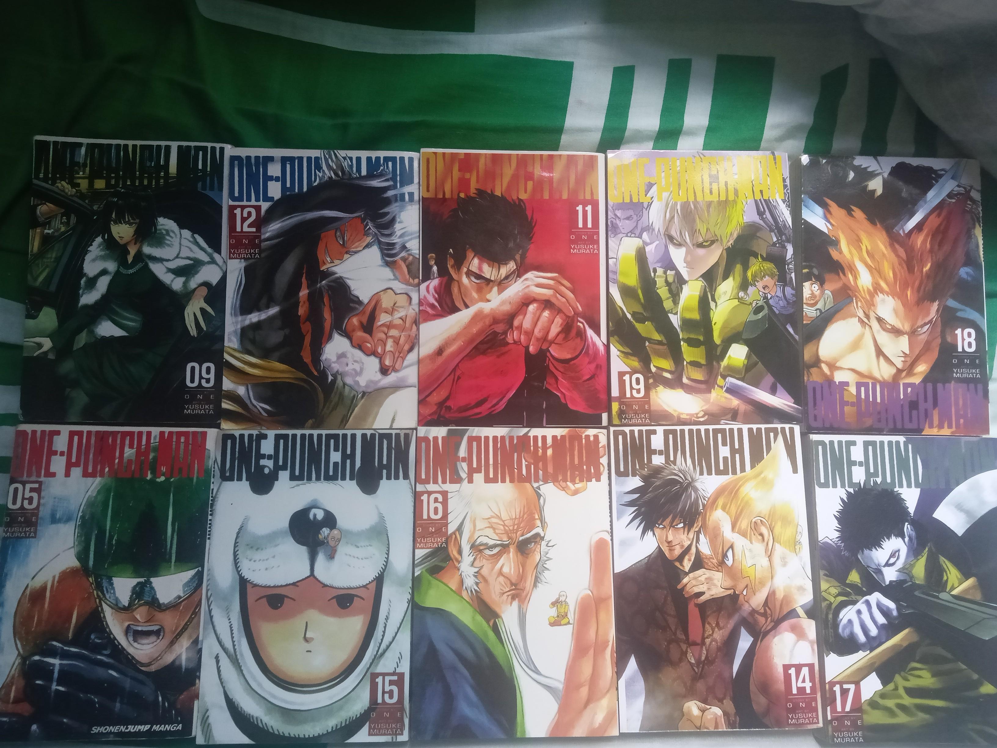 One-Punch Man Volume 11,12,14,15,16,17,18,20,21,22,23,24 Collection 12