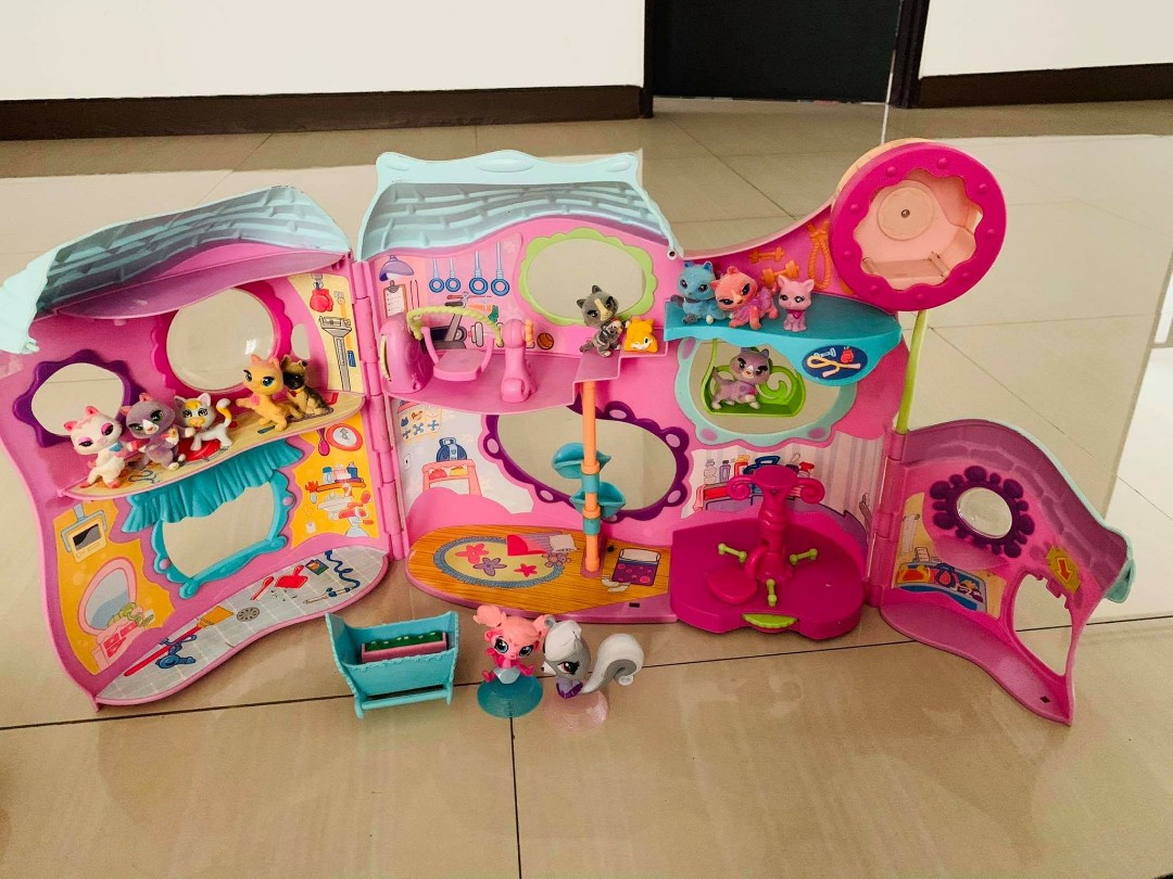 Original! Littlest pet shop playhouse hasbro, Bayi & Anak, Mainan