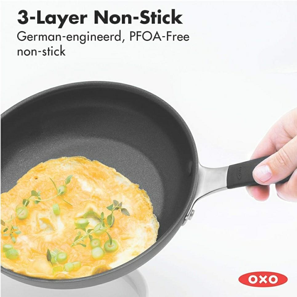 OXO Good Grips 10-Piece Hard-Anodized Aluminum Nonstick Cookware