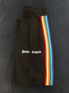 Palm Angels College Logo Print T-Shirt Ss20, Men's Fashion, Tops \u0026 Sets,  Tshirts \u0026 Polo Shirts on Carousell