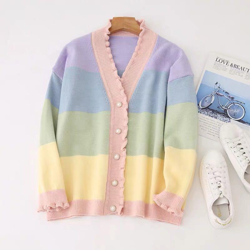 Rainbow cardigan new arrivals kids
