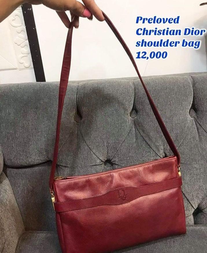 preloved christian dior shoulder bag (Category: Luxury Bags & Wallets) located in Quezon City. Submitted by graciasluxurybag (Listing ID 1067596004, Image 1). Description: .