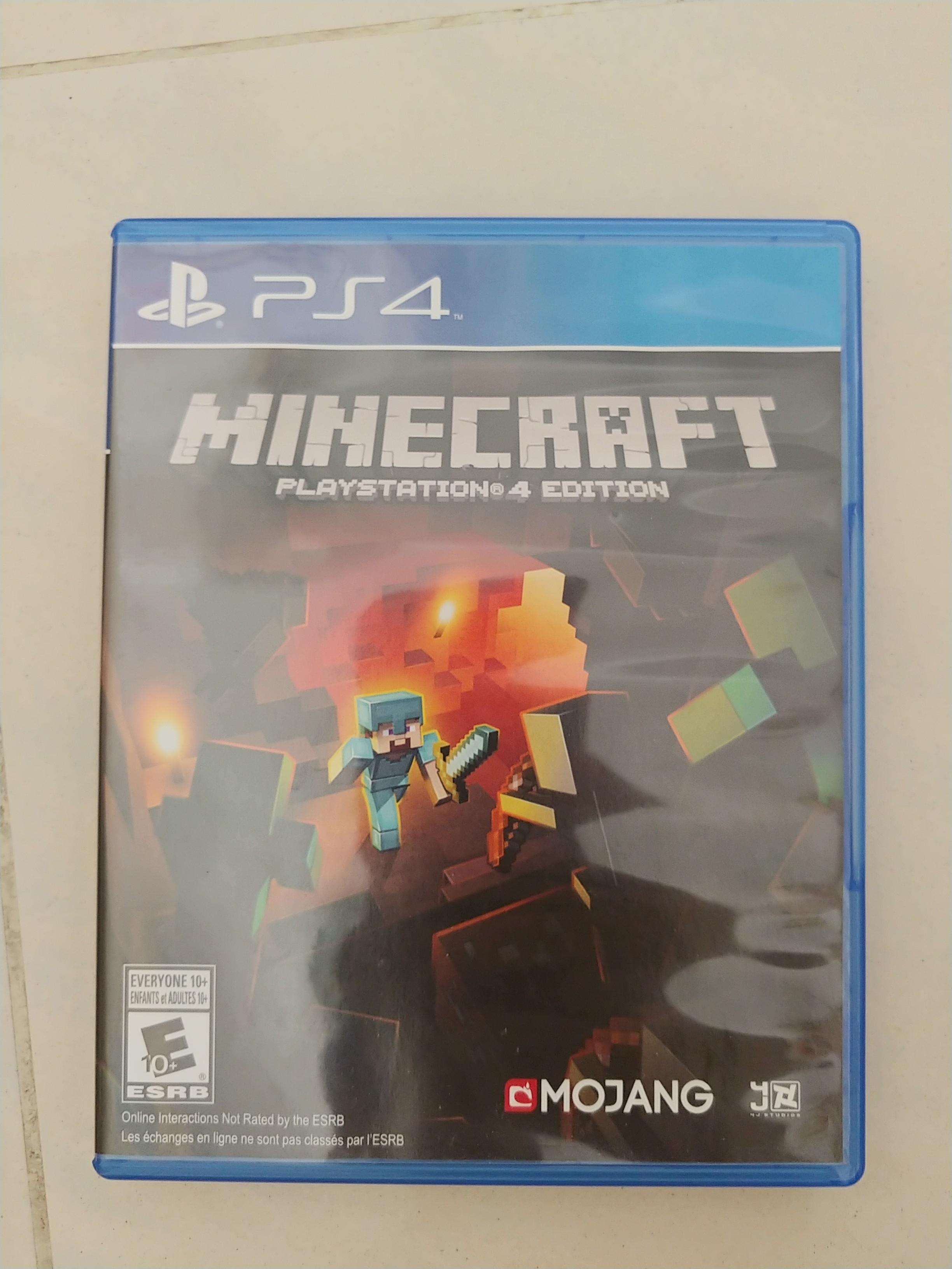 Ps4 Minecraft 遊戲機 遊戲機遊戲 Carousell