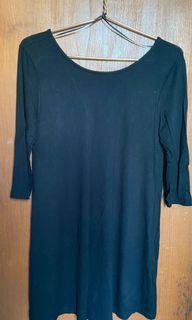 Pull & Bear Dress Black size S (baju, dress, rok)