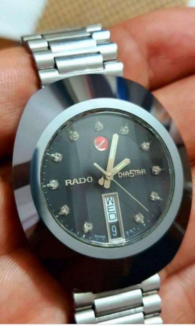 RADO DIASTAR S S 11 DIAMOND BLACK DIAL