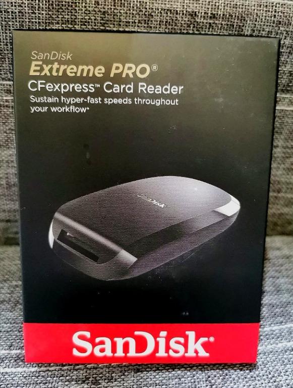 SanDisk Extreme Pro CF Express CFExpress Card Reader SDDR-F451