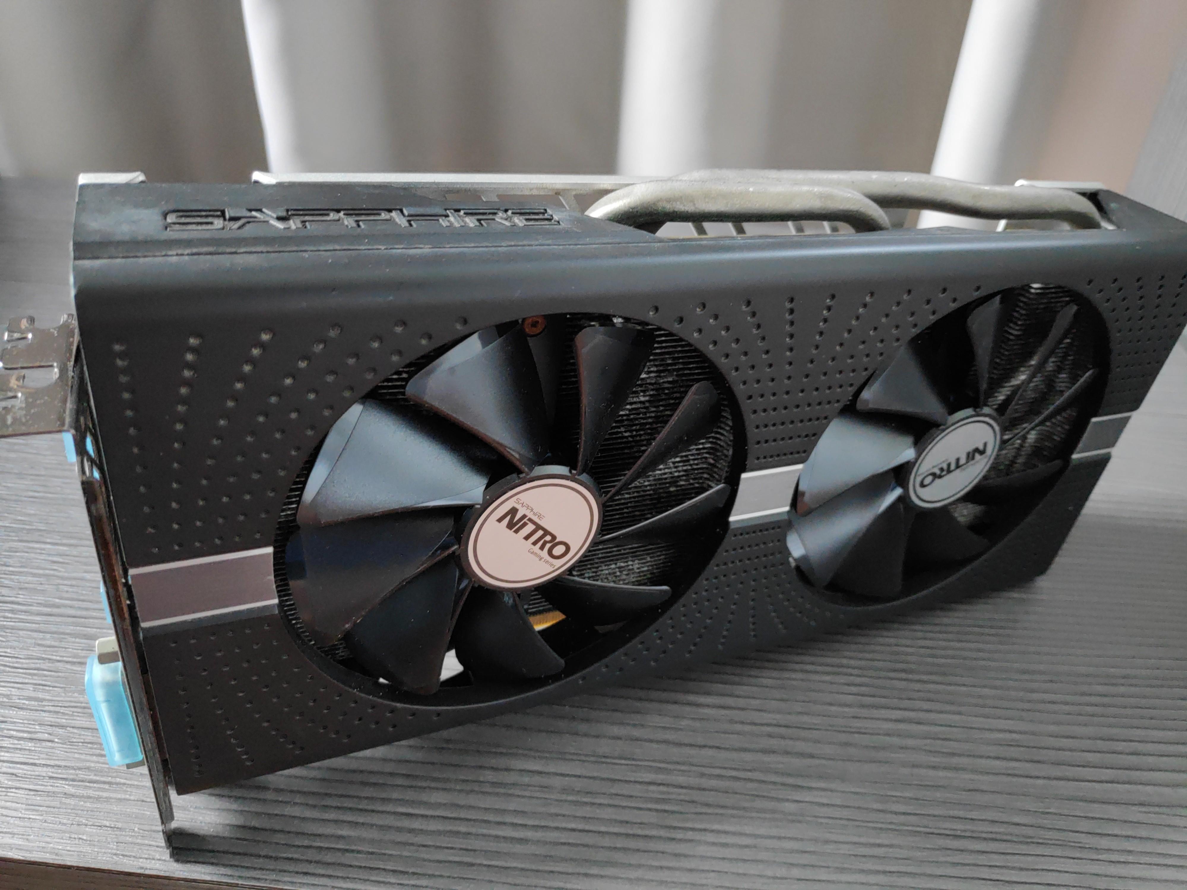 Sapphire nitro+ radeon rx580 online 8gb