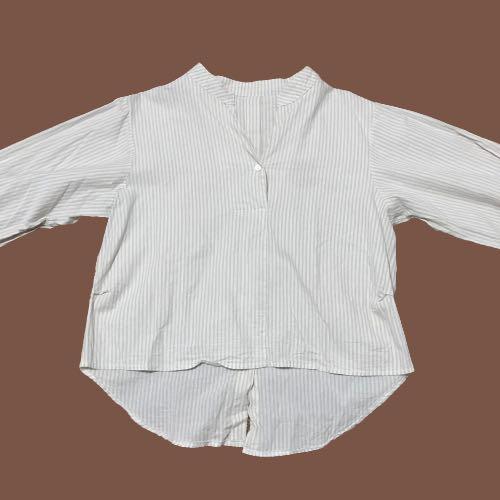 soft yellow blouse
