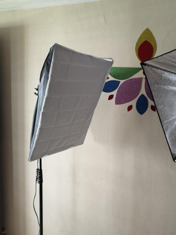Softbox Kit for Photoshoot, Photography, Photography Accessories, Lighting & Studio Equipment on