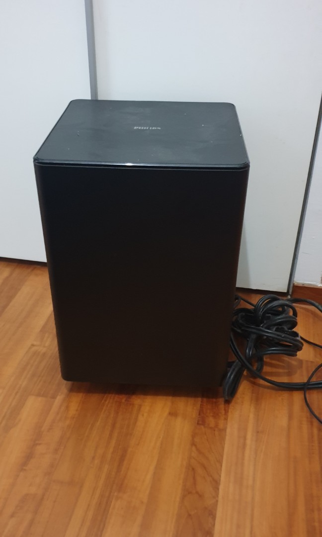 Subwoofer Philips 150W Audio Soundbars Speakers Amplifiers on