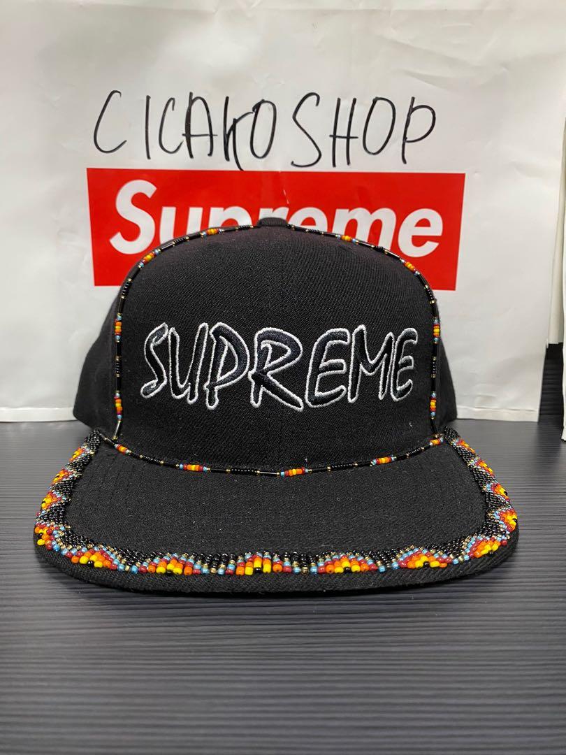 Supreme Beaded 6 Panel Cap, Men's Fashion, Watches & Accessories ...