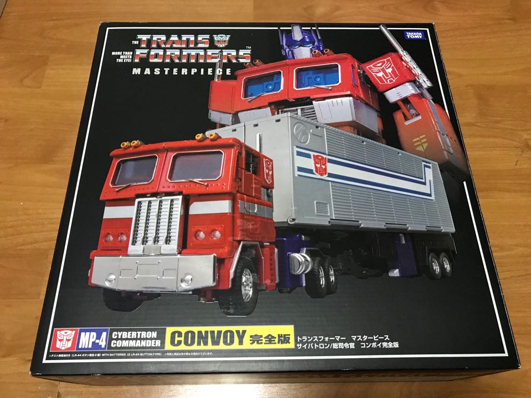 Transformers Masterpiece Mp-04 Optimus Prime Convoy Complete Ver. Die-