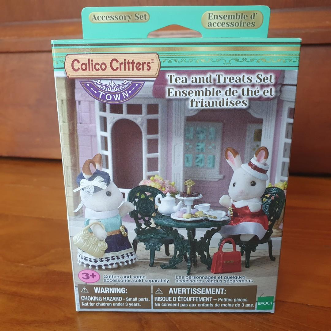 Calico critters tea and treats set hot sale