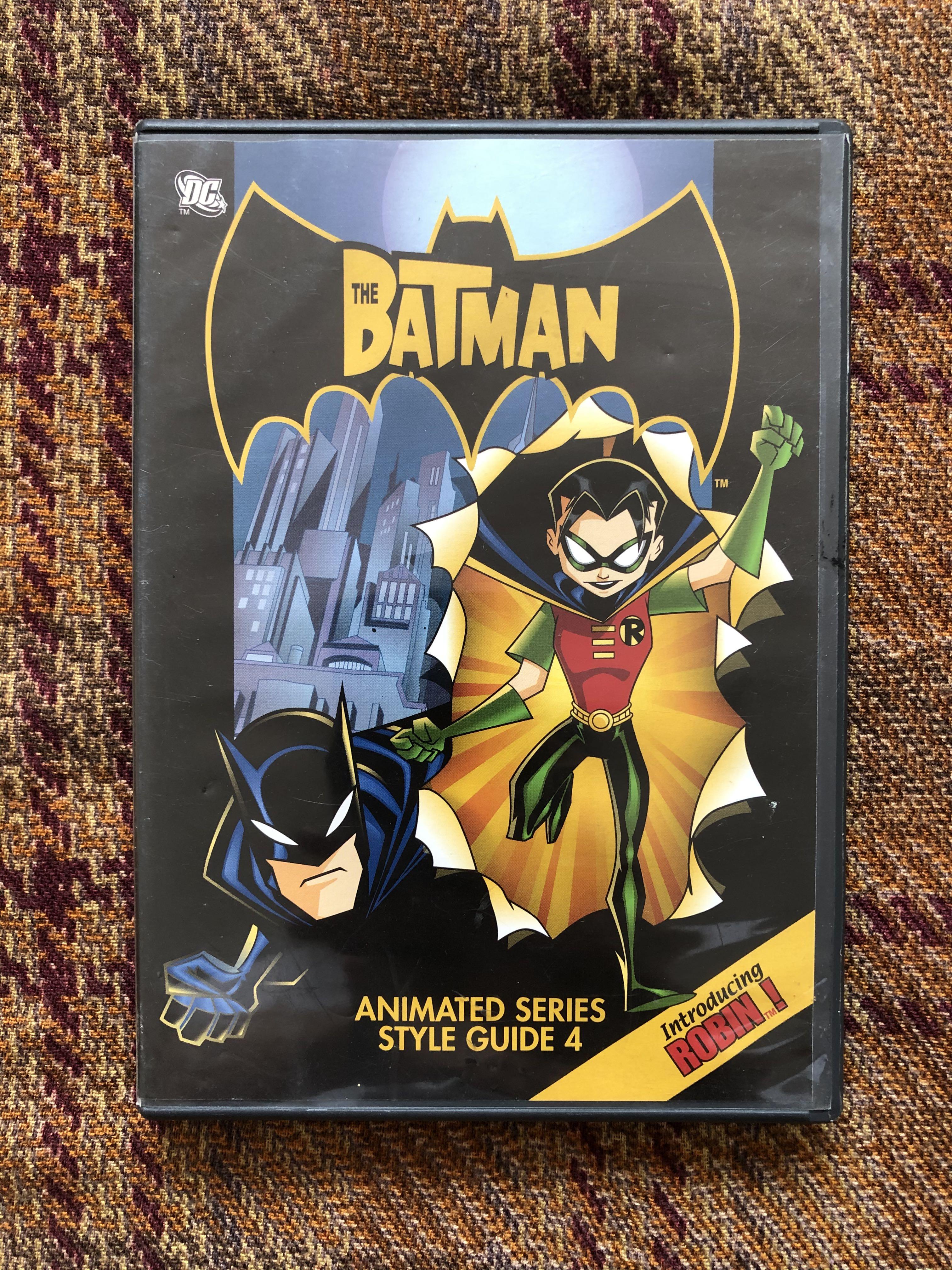 The Batman Animated Series Style Guide 4 DVD Original, Hobbies & Toys,  Music & Media, CDs & DVDs on Carousell