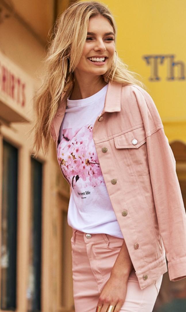 Floral Fields Denim Jacket – Chic by Ally B
