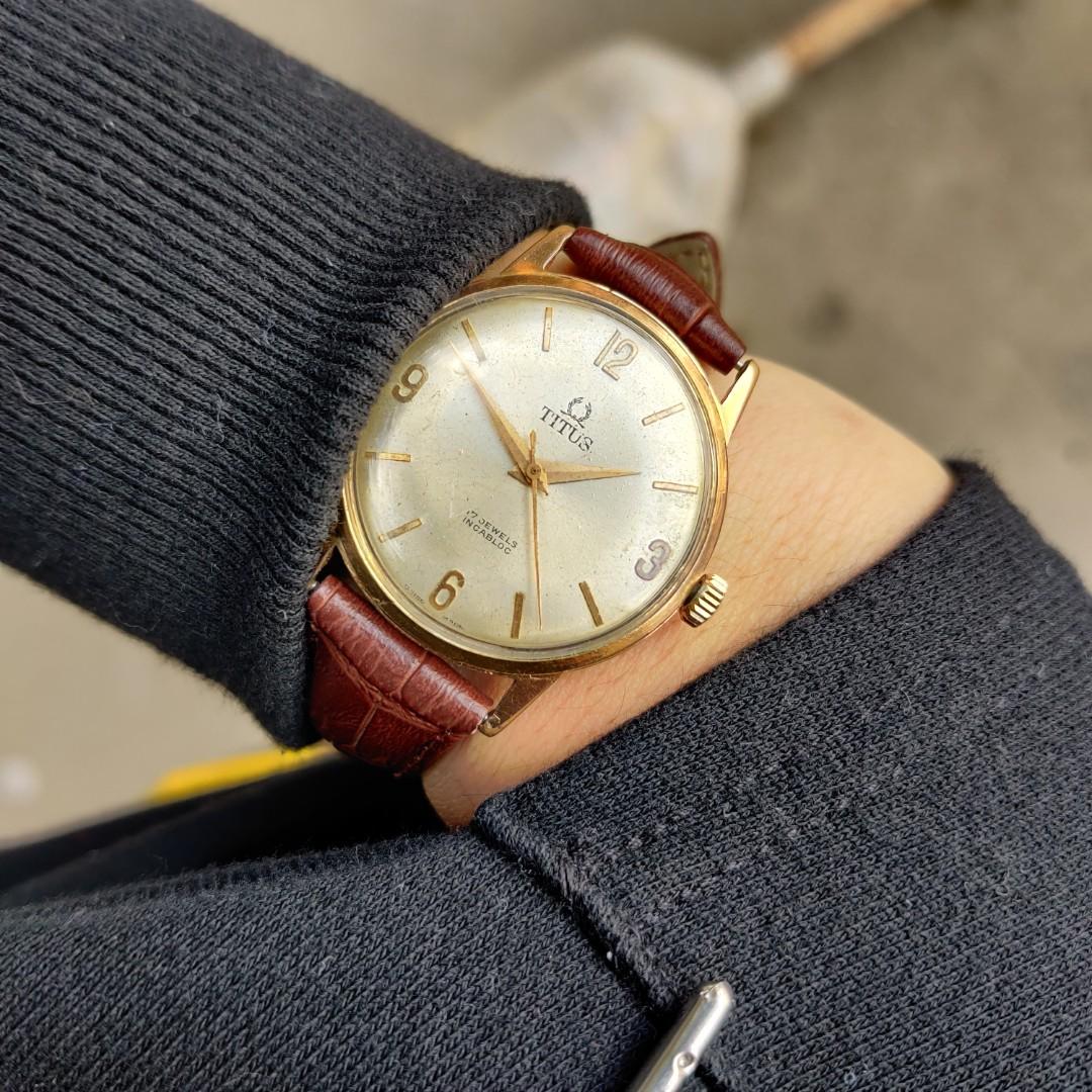 Titus vintage watch