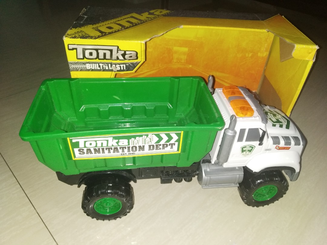 Tonka rescue force garbage truck shop