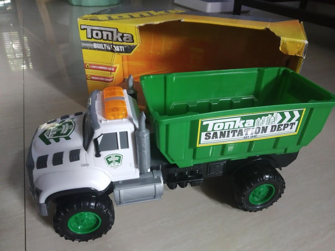 Tonka rescue force garbage truck sales